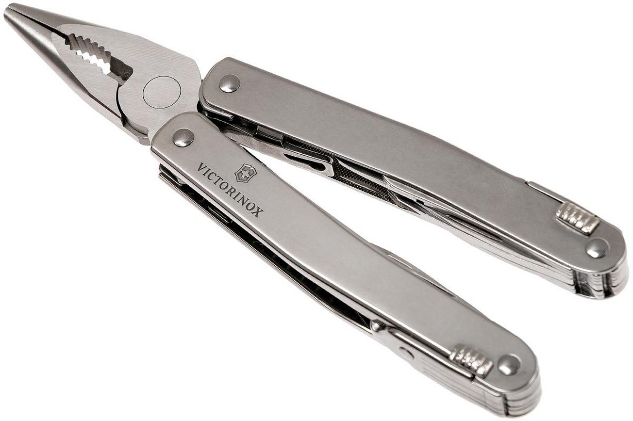 Victorinox SwissTool Spirit X 3.0224.L multitool, lederen foedraal