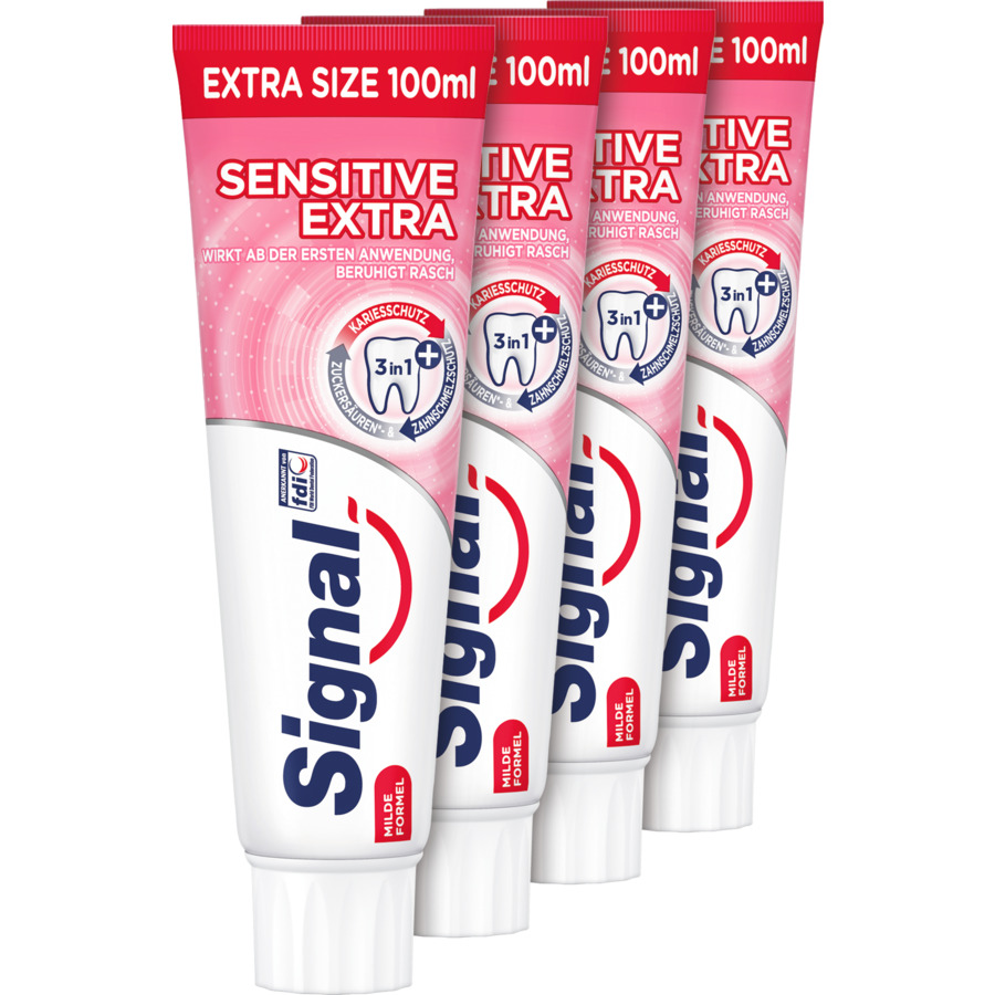 Signal Zahnpasta Sport Gel Fresh XXL 4 x 125 ml