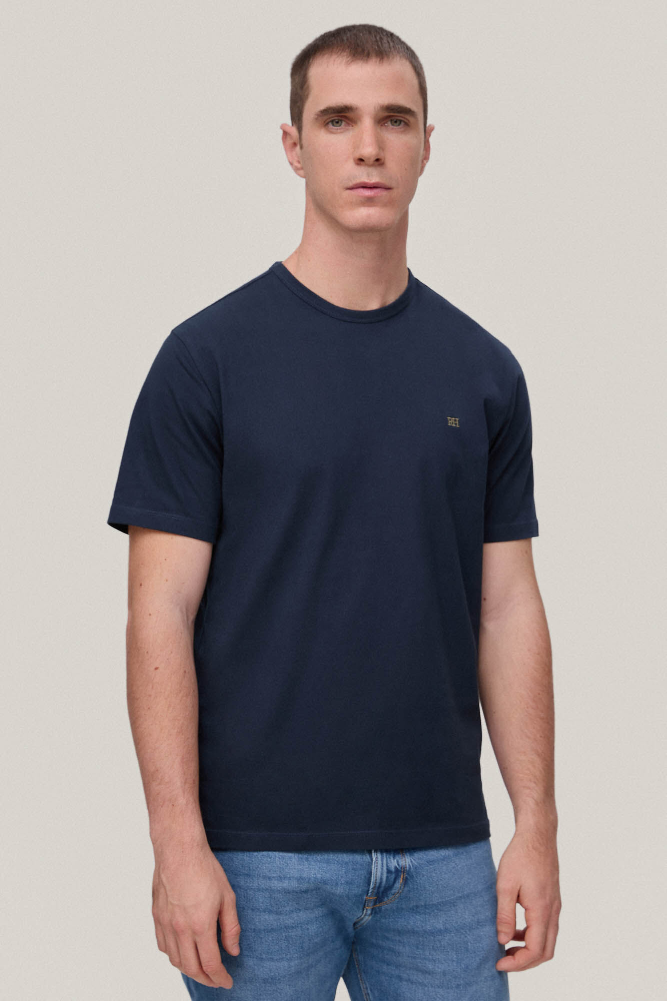 Camiseta básica - Azul