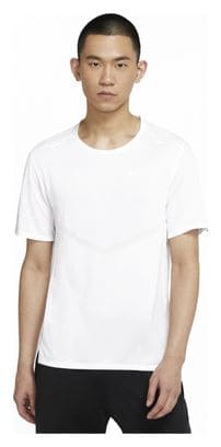 Maillot Manches Courtes Nike Dri-Fit Rise 365 Blanc