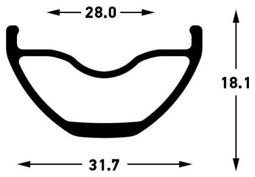 Roue Avant Stan's Arch S2 29'' | Boost 15x110 mm | 6 Trous