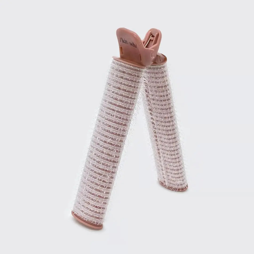 Recycled Plastic Volumizing Roller Clips Terracotta