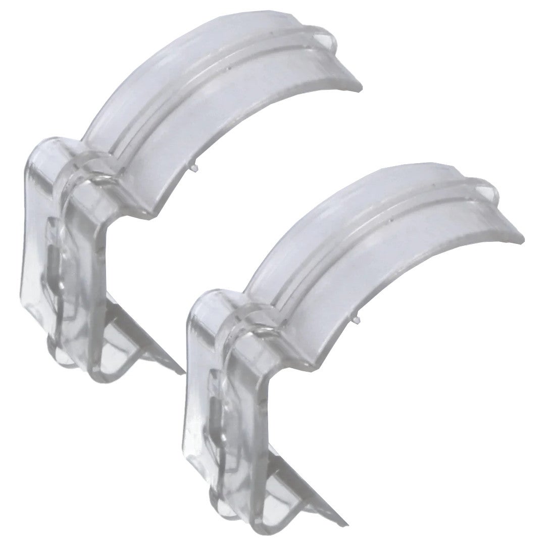 Ayra 11613 set van 2 transparante buisklemmen voor DanceFx MoodTube