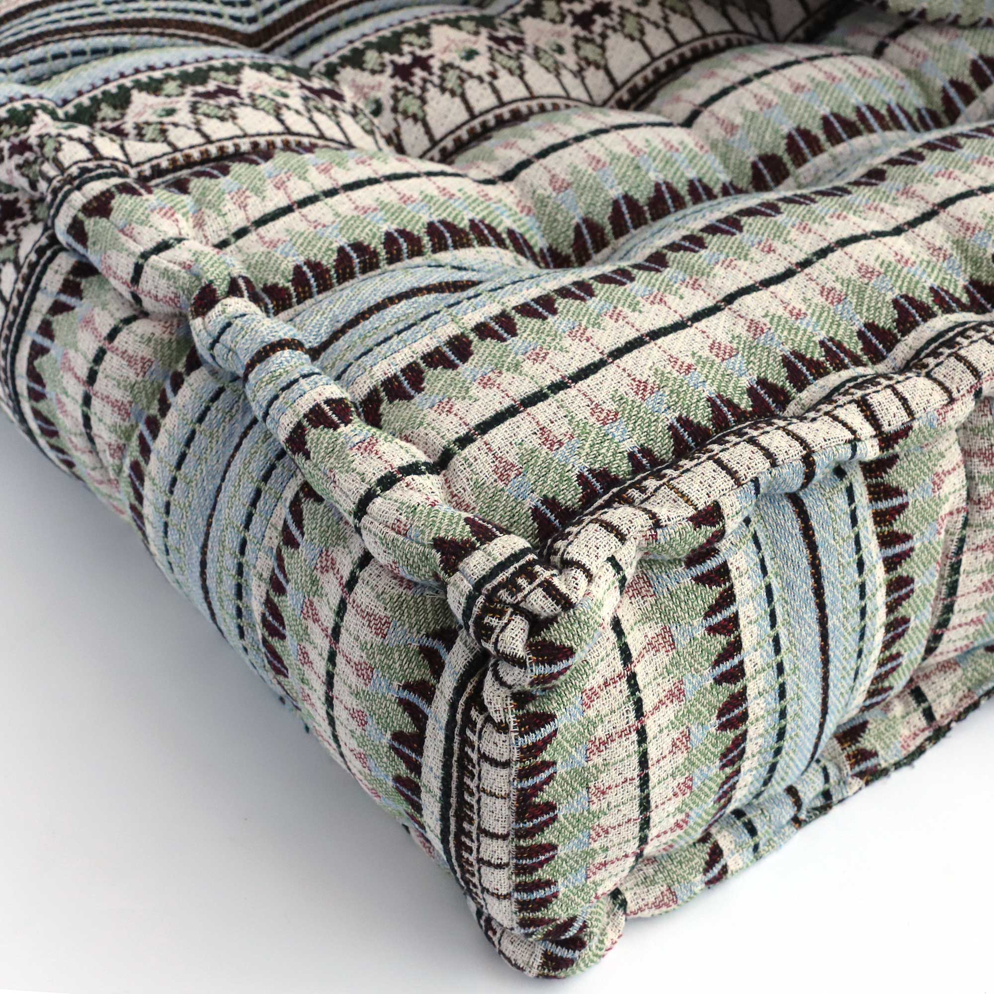 Bodensessel 'Menexia', aus 2 Kissen, multicolor, B 60 cm, L 70 cm, H 40 cm von fischer's lagerhaus
