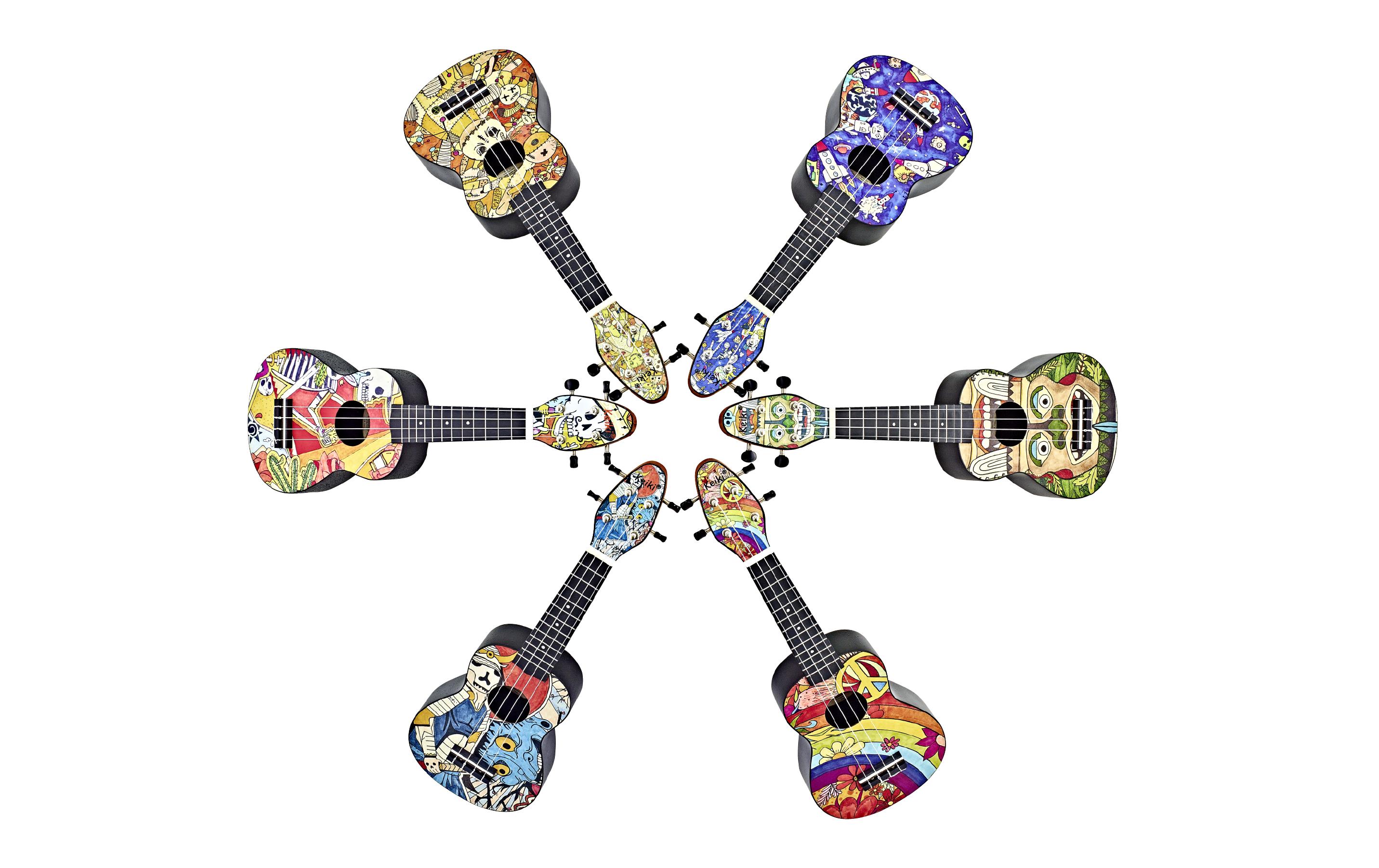 Ukulele Keiki Package K2-VP – Voodoo PuppetDer perfekte Einstieg in die Welt der Ukulele