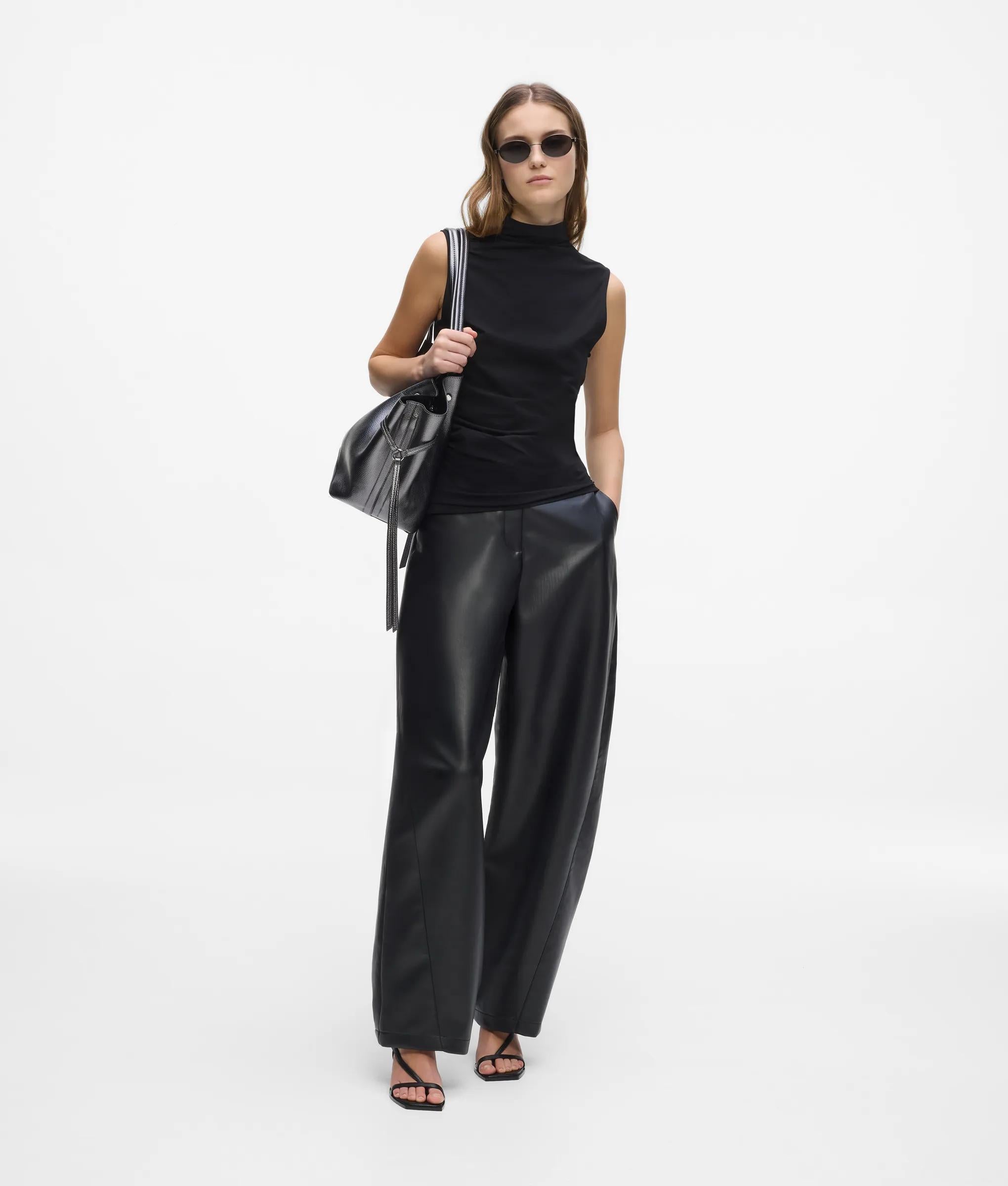 Tanktop met mock-hals