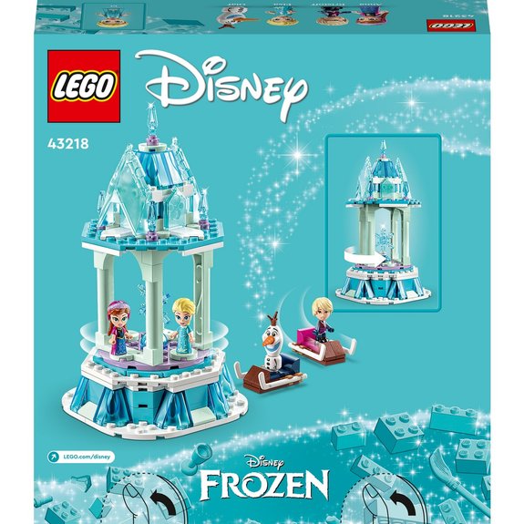 Manège magique d'Anna et Elsa Lego  Princess 43218