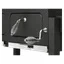 Dobbel kullgrill 82x42 cm
