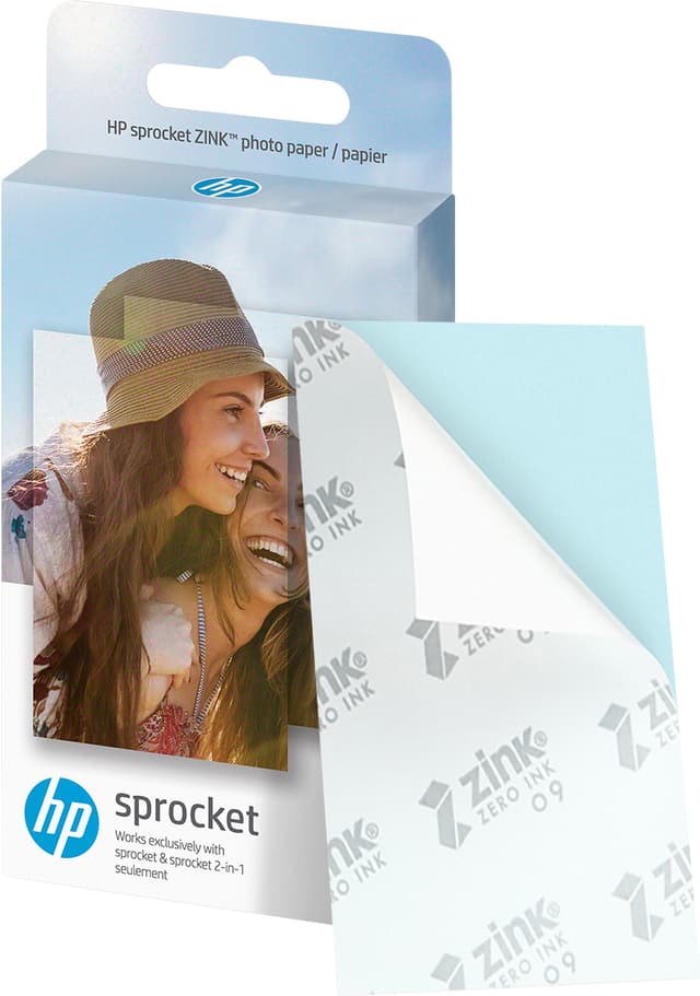 HP Paper Sprocket 2x3 instant-film 20-pak