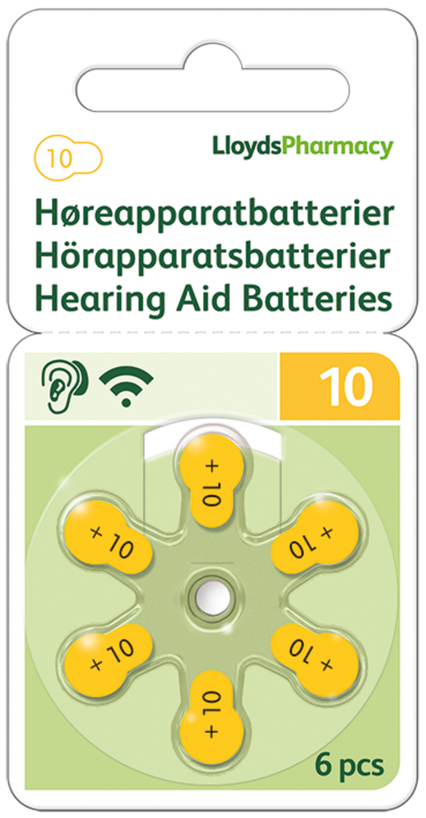 LLP høreapp batteri 10