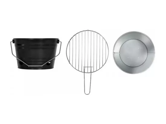 Livoo Barbecue à charbon 27cm noir - DOC327N