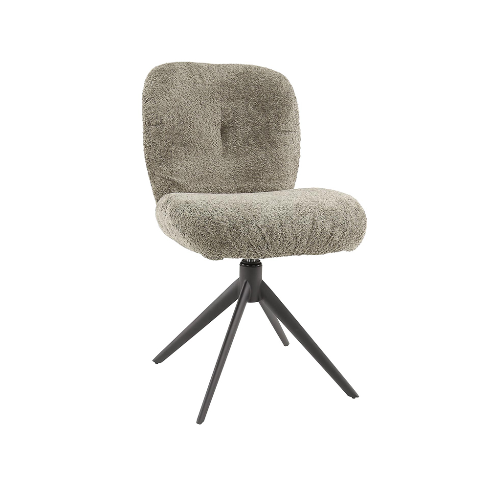 STOEL DROP DRAAIBAAR TAUPE