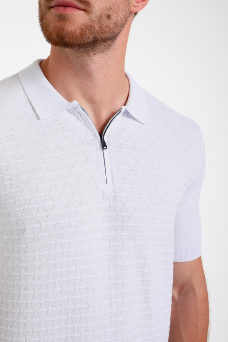 Gabbiano witte heren polo