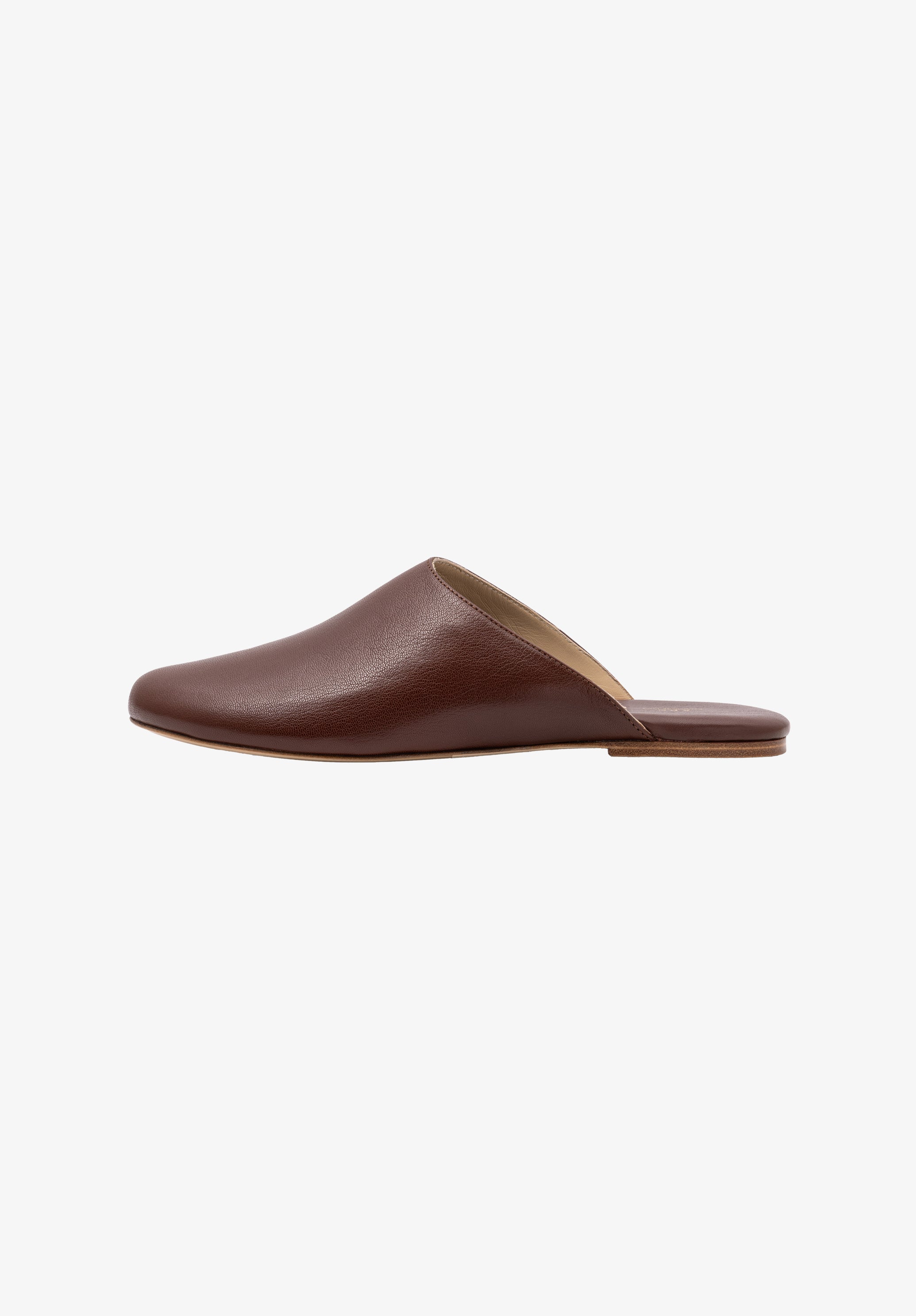 les mules - Marron fonce