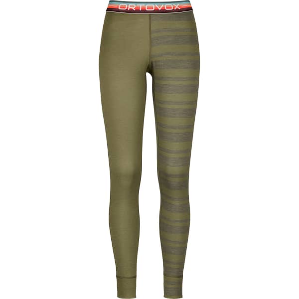 Collant thermique ORTOVOX 185 ROCK'N'WOOL LONG PANTS W WILD HERBS
