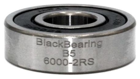 Roulement Black Bearing 6000-2RS 10 x 26 x 8 mm