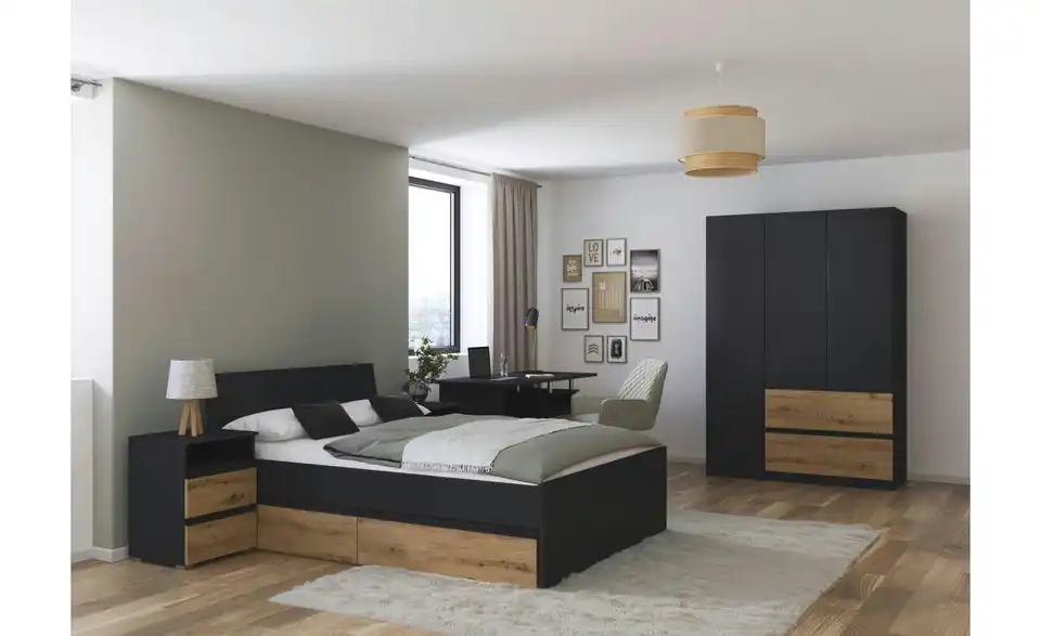 Drehtürenschrank 136 cm 3 Stück