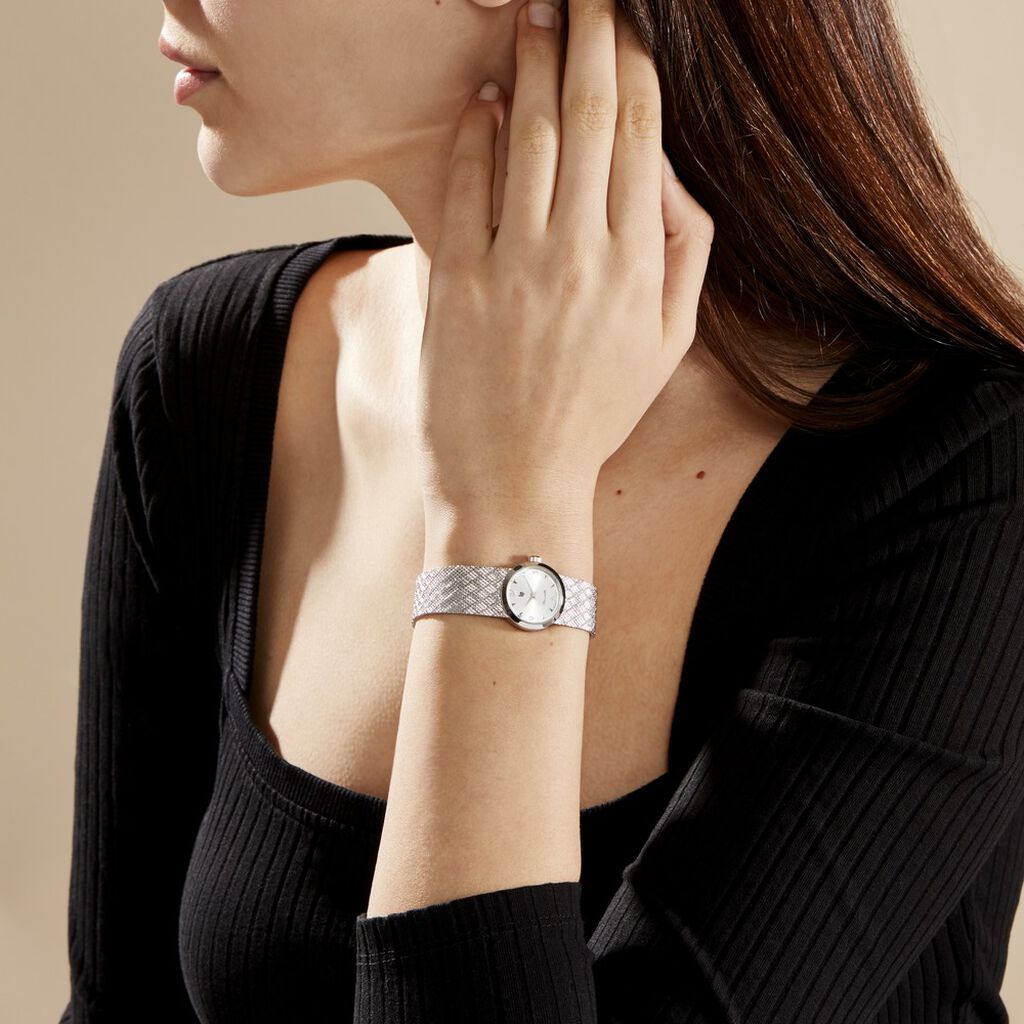 Montre Lip Henriette Argenté