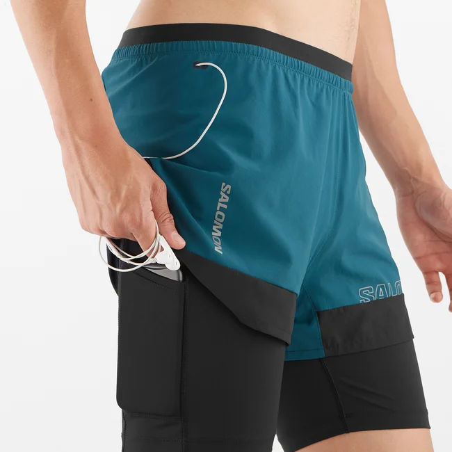 CROSS 2IN1  Shorts Herren