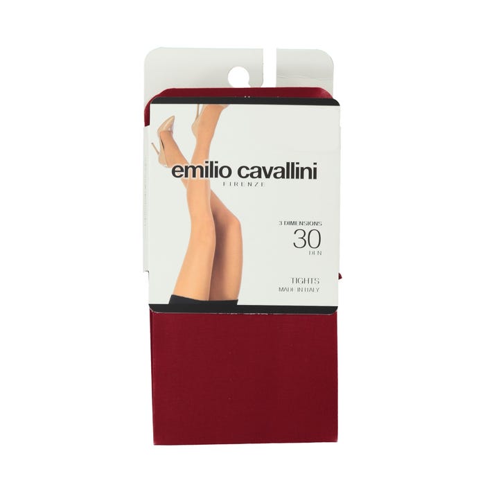 Emilio Cavallini-3D-panty effen 30 DEN