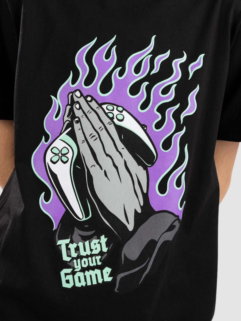 Mister Tee Trust Your Game Kids T-Shirt black