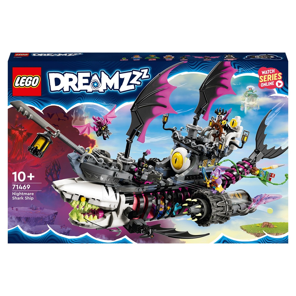 LEGO DREAMZzz 71469 Albtraum-Hai-Schiff-Bauset
