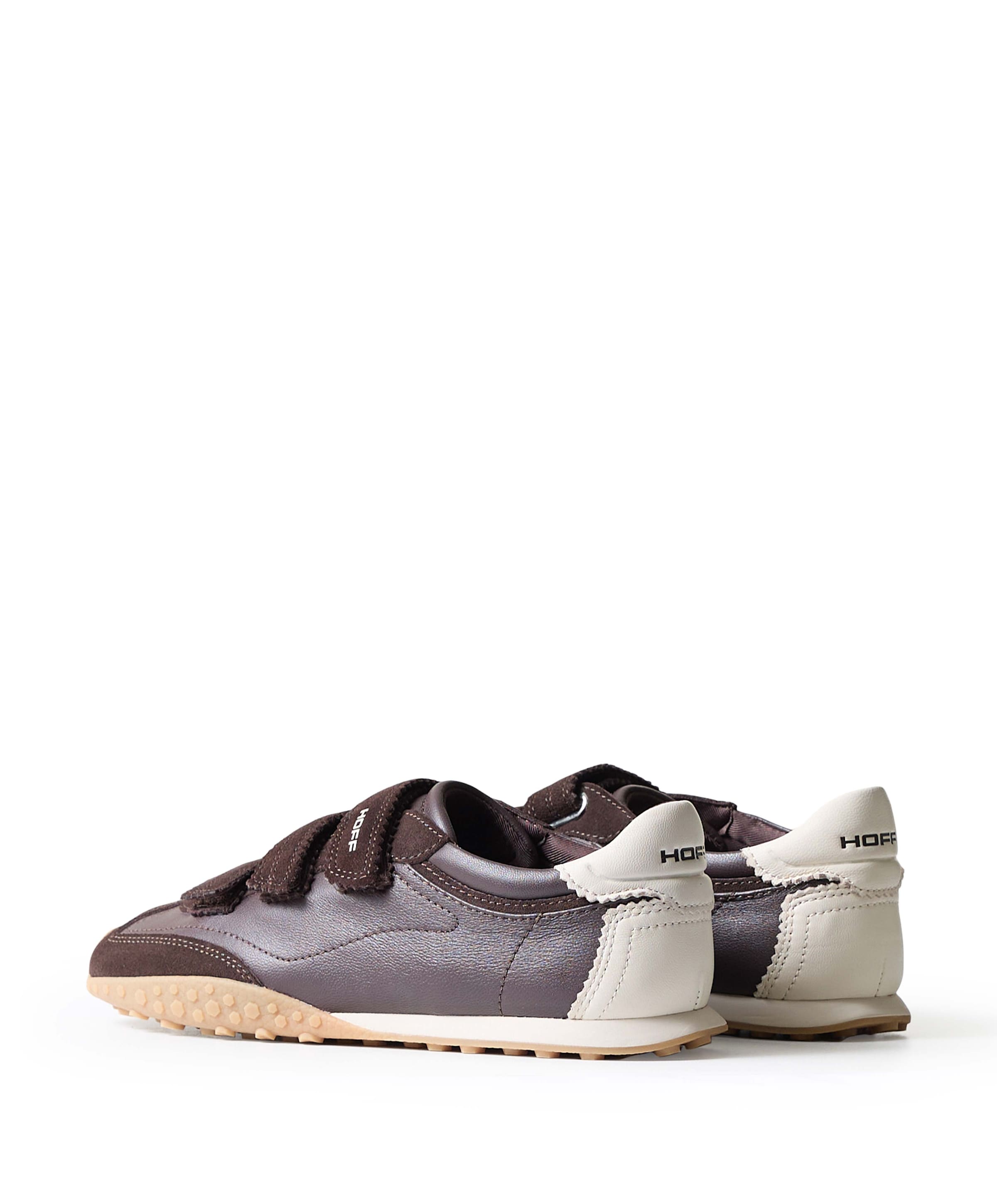 Hoff  BRIDGE VELCROS dames sneakers bruin
