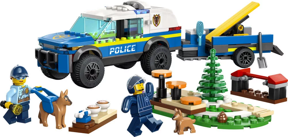 LEGO®CITY 60369 - LE DRESSAGE DES CHIENS POLICIERS