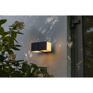 Lutec buitenlamp Cuba zwart