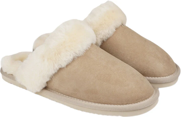 Lovelies GOSSA - SHEARLING SLIPPERS Safari