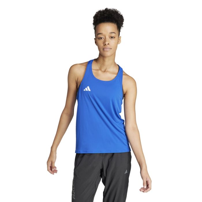 adidas Dame Singletter Adizero Tank Blå