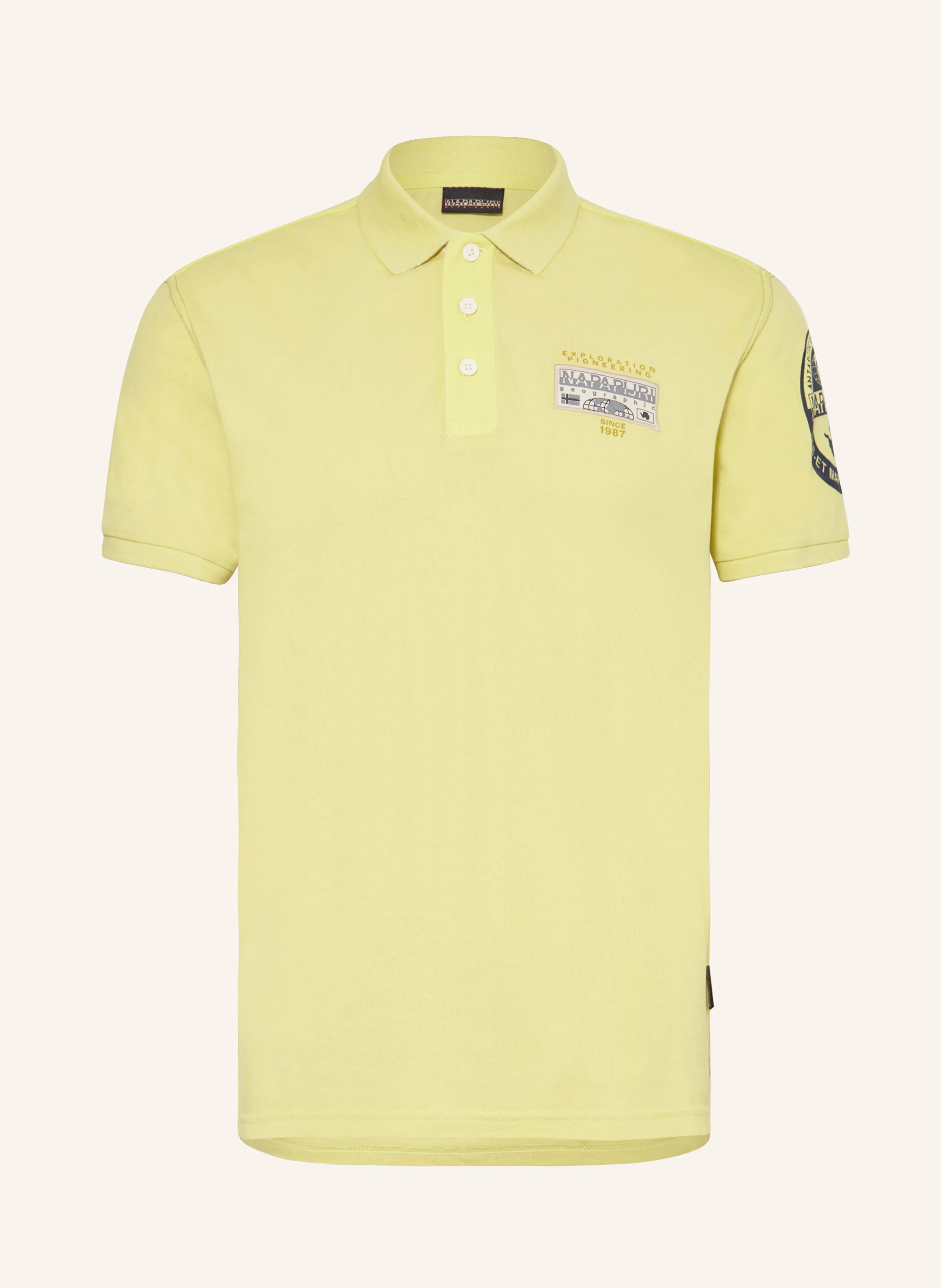 NAPAPIJRI Piqué-Poloshirt E-AMUNDSEN