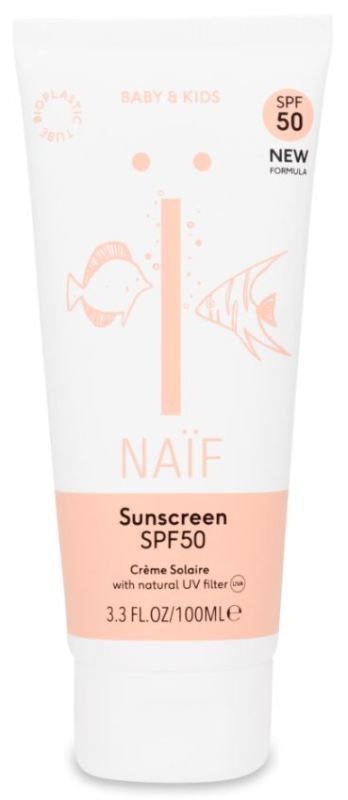 Naif Zonnebrandcrème Baby & Kids SPF50 100ml