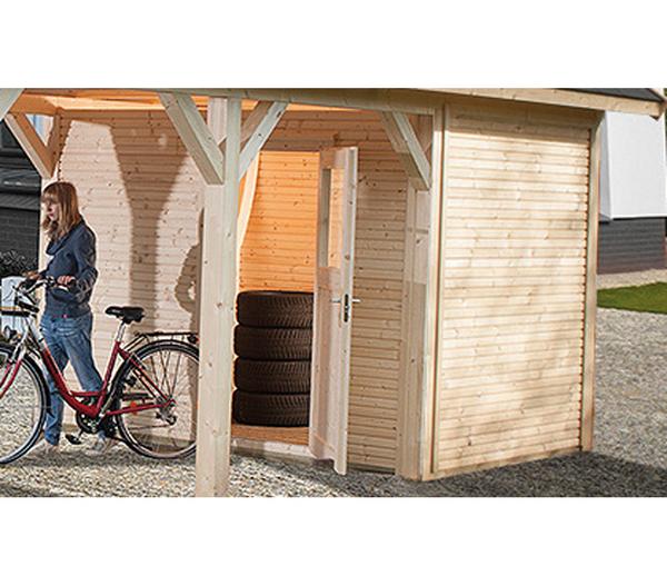 Weka Lagerraum wekaLine für Carports Gr. 2,
