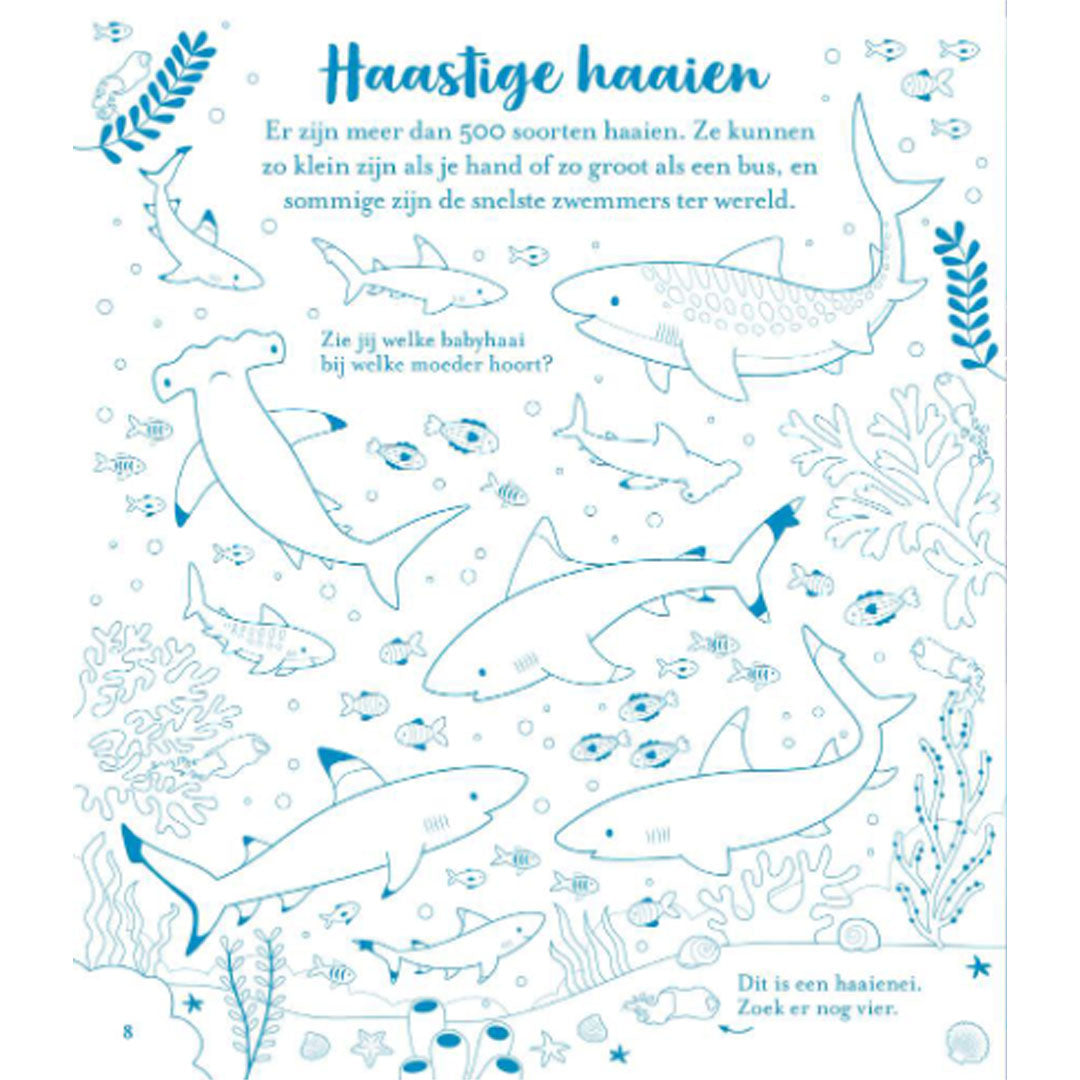 uitgeverij usborne krasboek diep in de zee