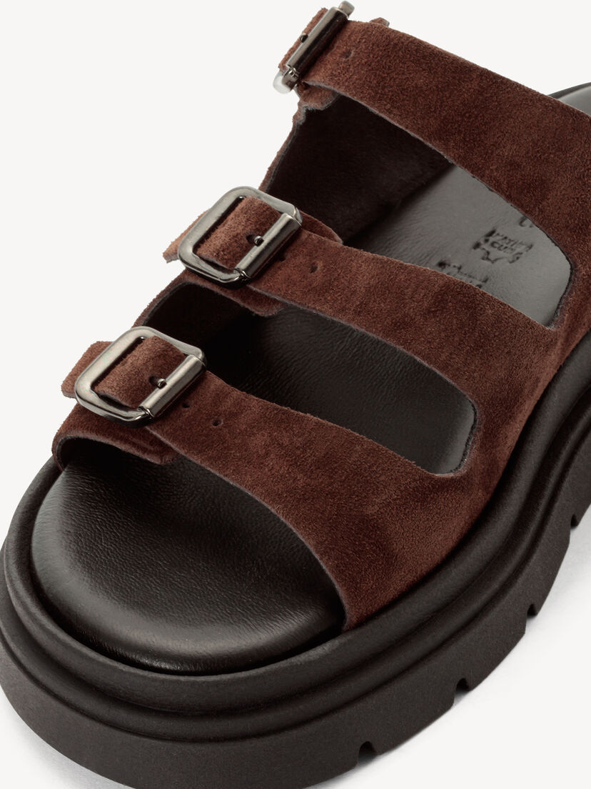 Leren Slipper - bruin