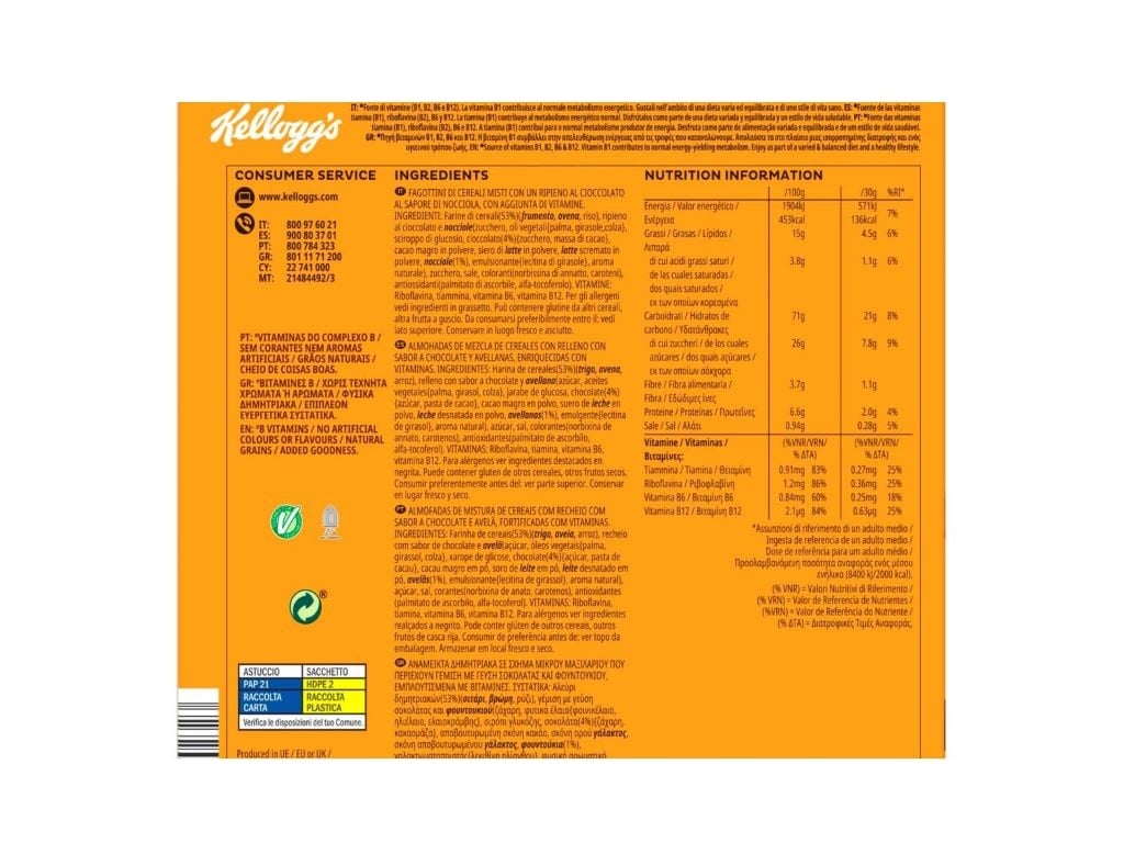CEREAIS KELLOGG'S KRAVE CHOCO AVELÃ 410 G