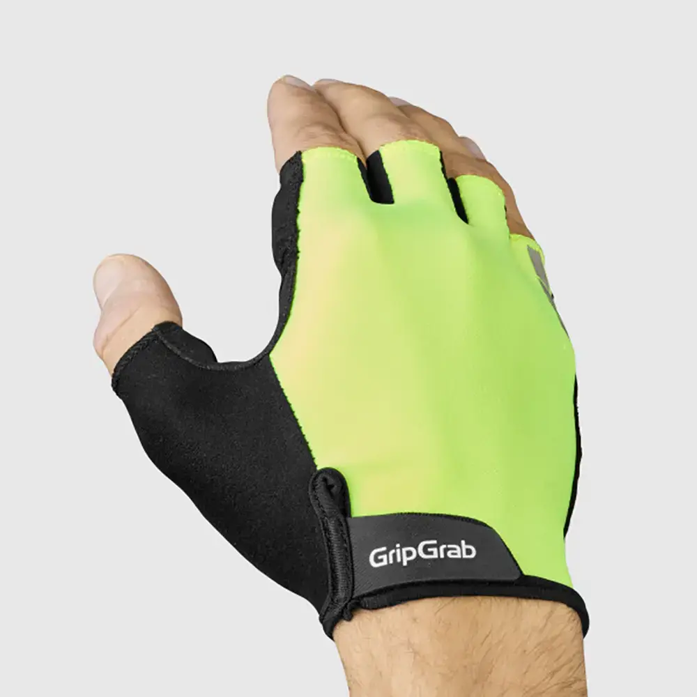 GripGrab Ride RC Max Padded Zomer Fietshandschoenen Hi-Vis Geel