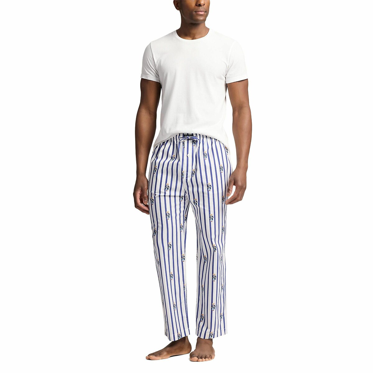 POLO RALPH LAUREN<br>Calças de pijama com franja marcante