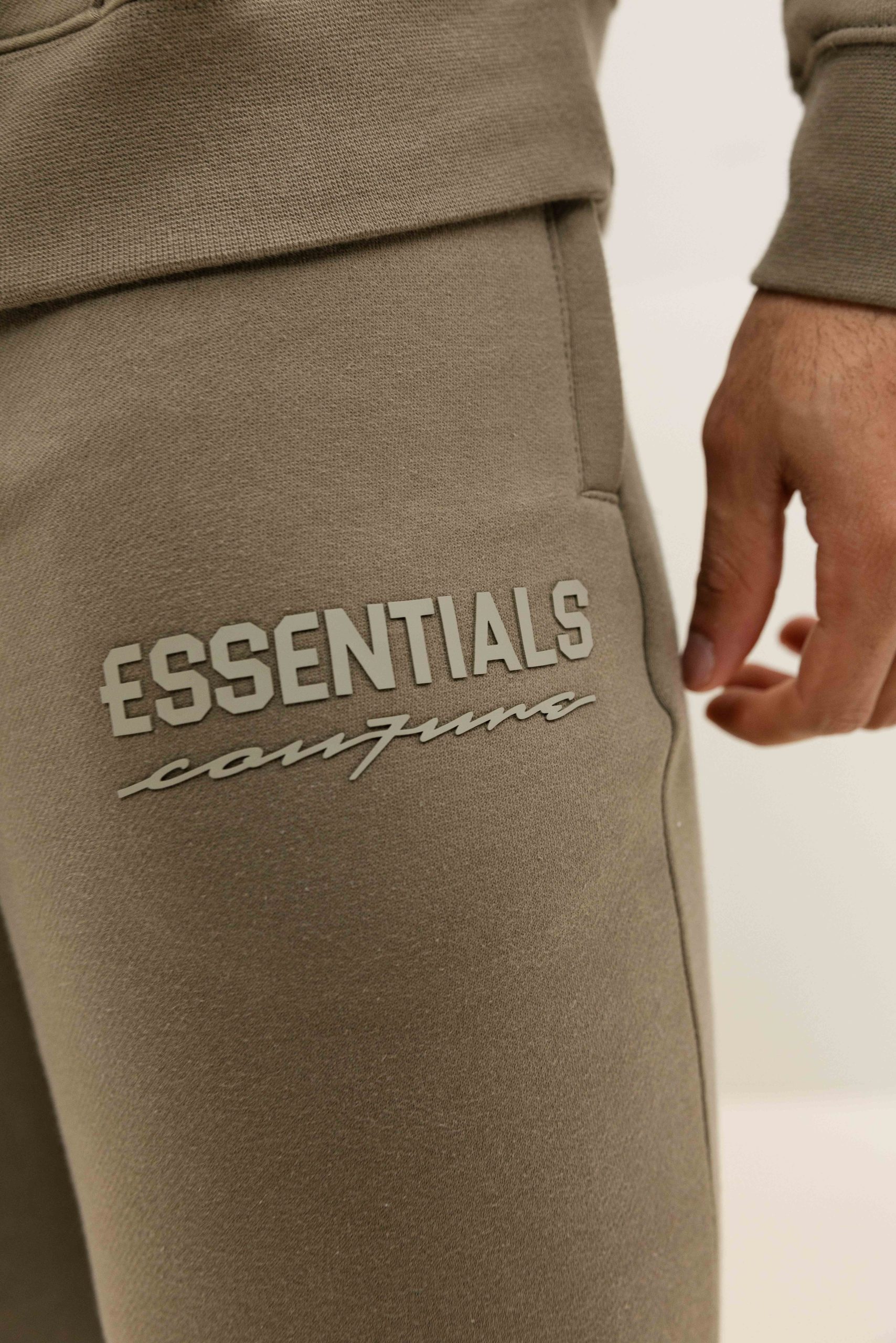 Cou7ure Essentials Basic Curve Trainingspak Heren Groen