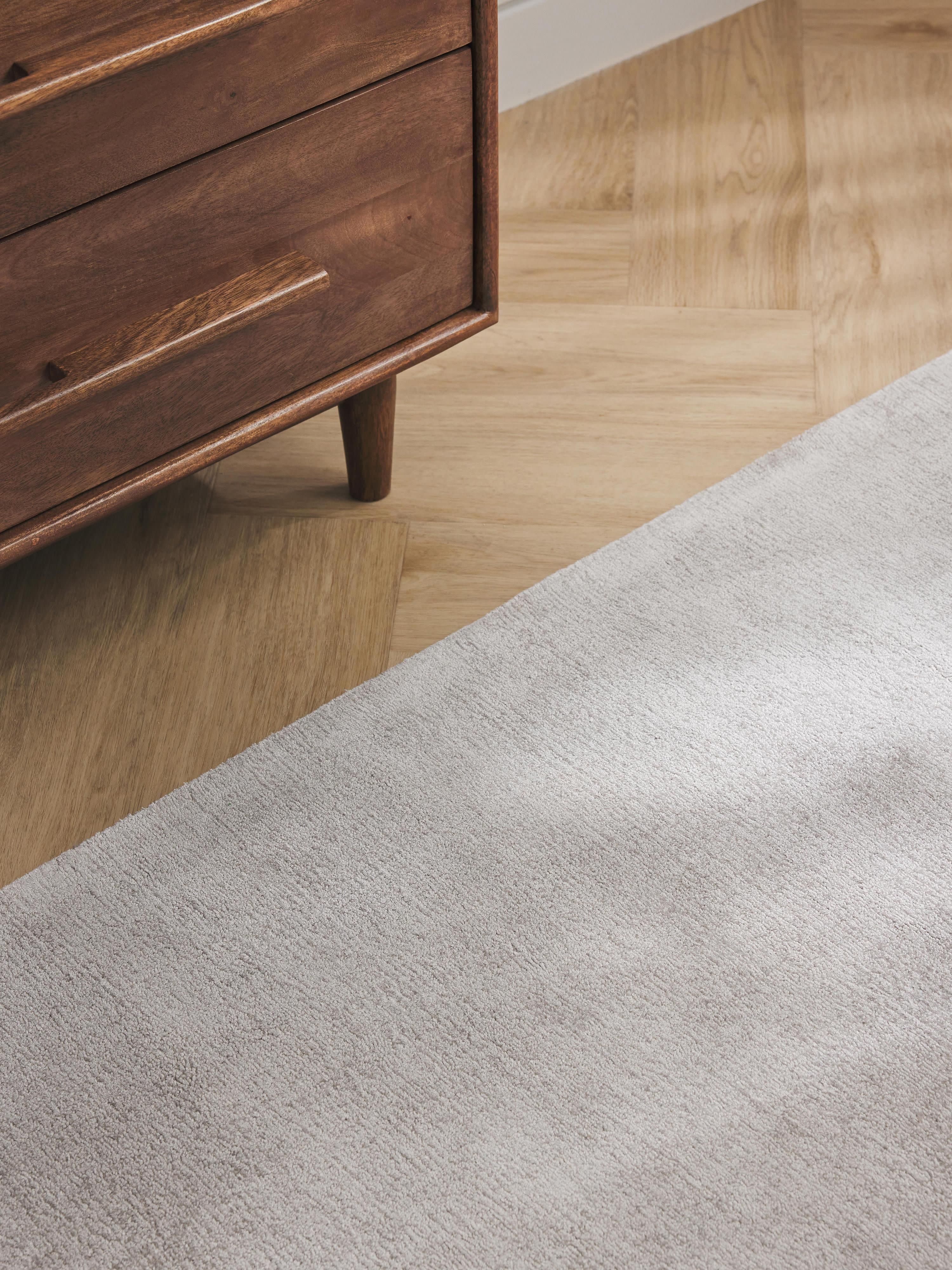 Handgeweven viscose loper Jane