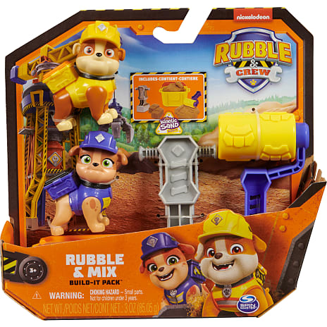 Paw Patrol Rubble & Crew figur rubble mix