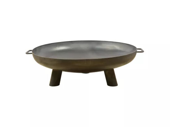 Brasero rond - L 80 x l 89,7 x H 25,3 cm - Acier