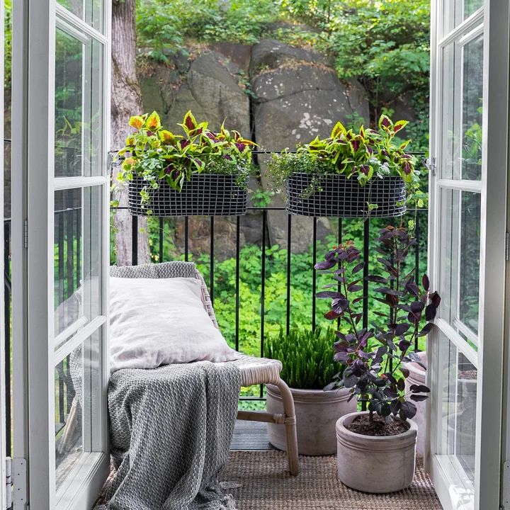 Korbo - Balcony Basket, Stahl verzinkt