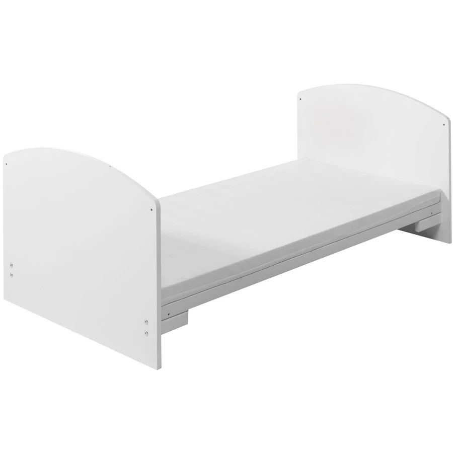 Schardt Komplettbett Classic White Big Stars grau 70 cm x 140 cm