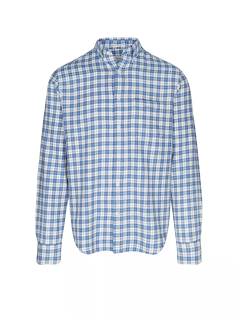 GANT Flanellhemd  blau