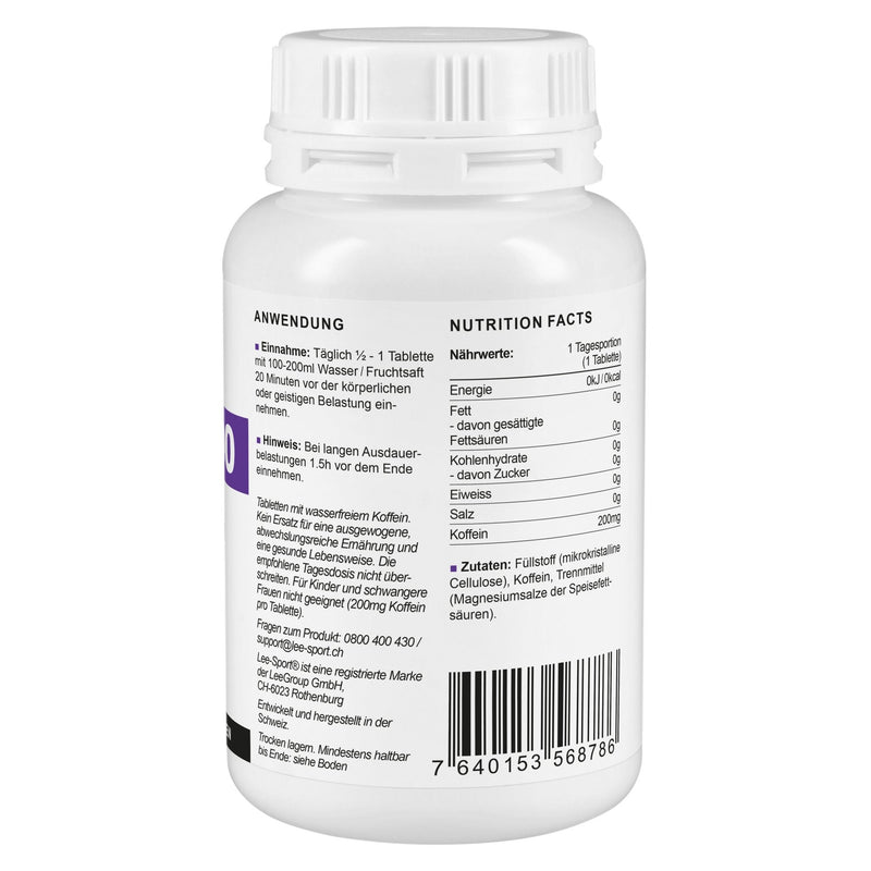 Koffein 200 Tabletten