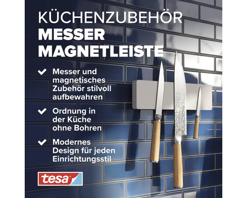 Messenhouderset Tesa wit 70027-00000-00