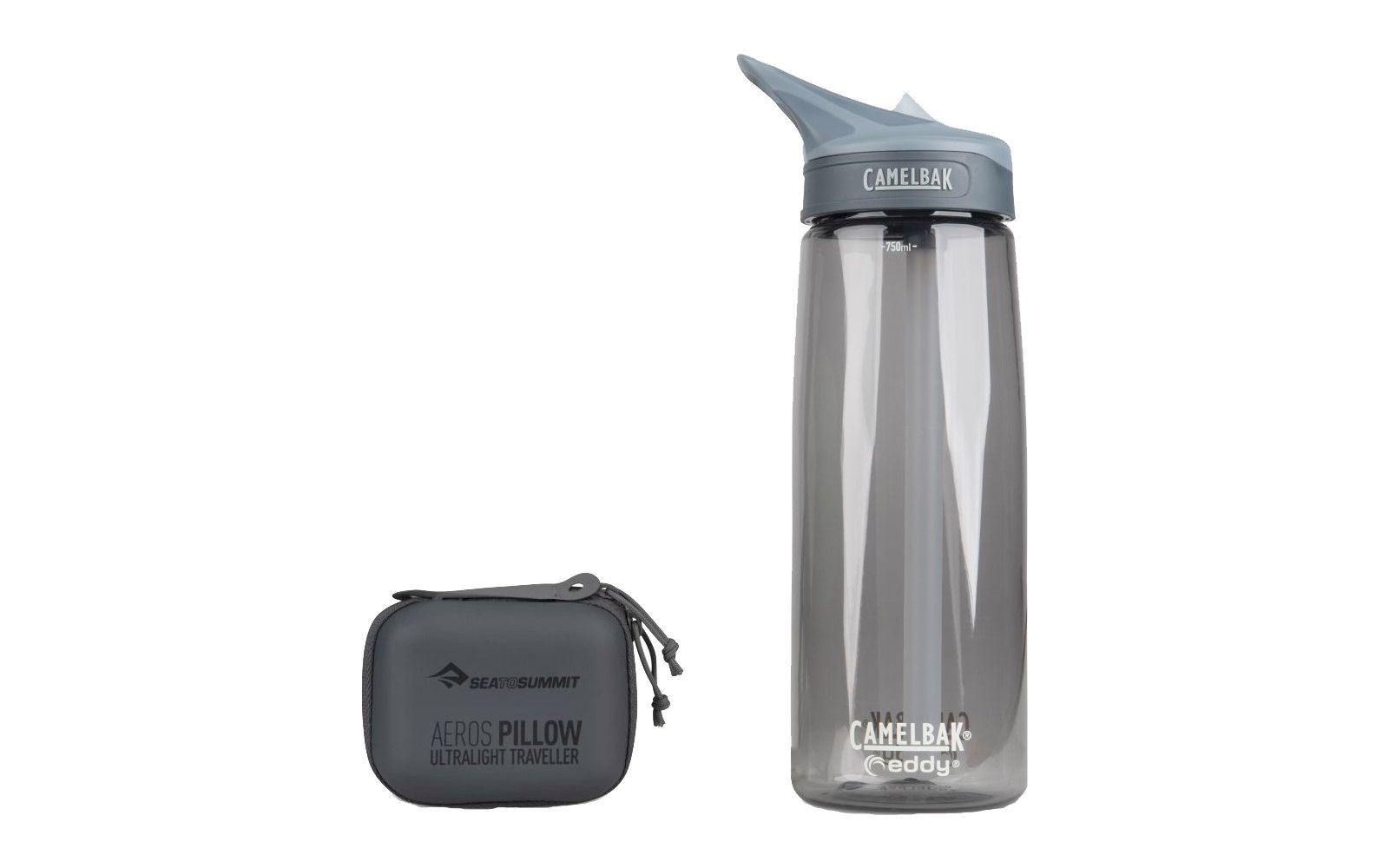 Sea to Summit Aeros Ultralight Pillow Traveller Nackenkissen, grau 39x11x29cm