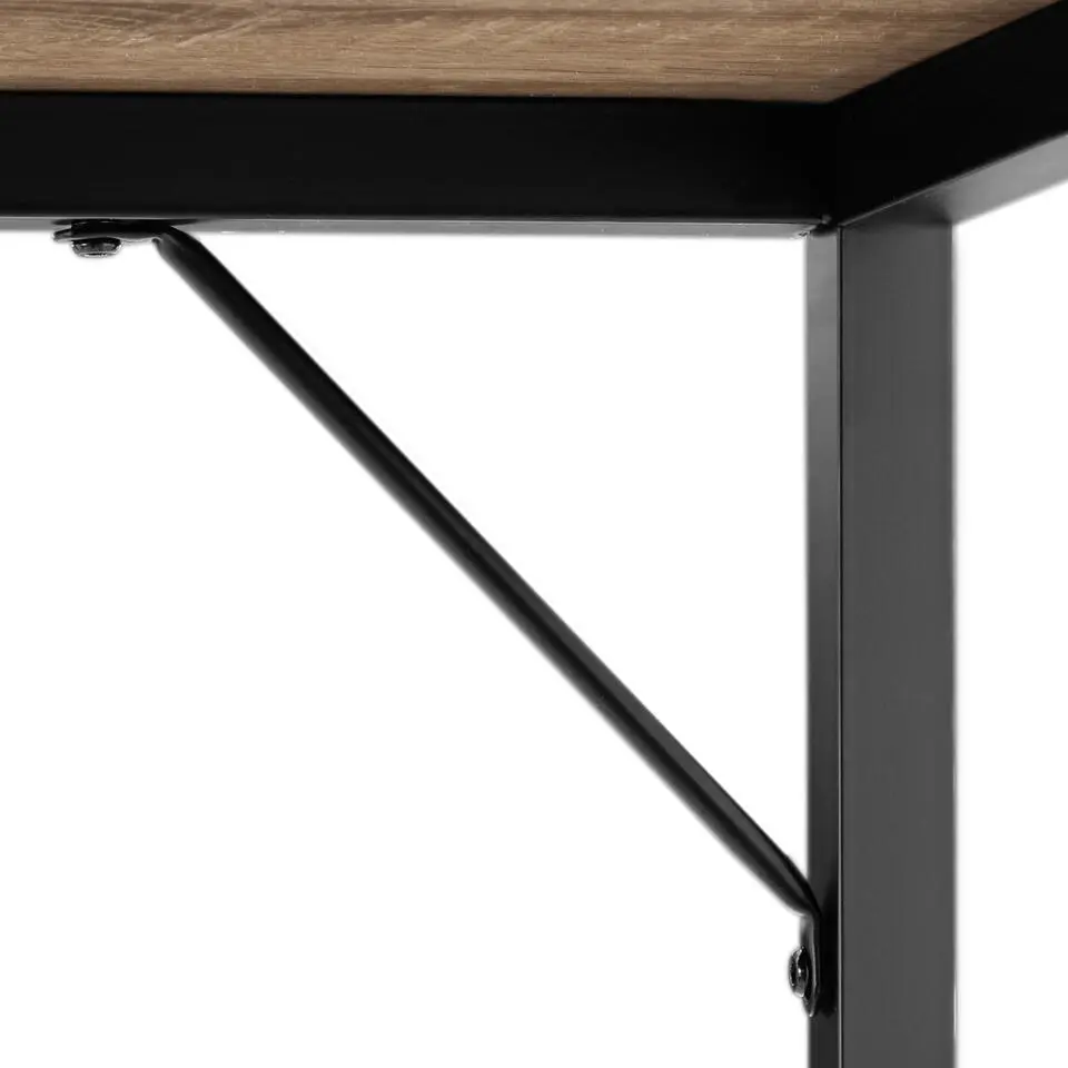 tectake Bureau Jenkins, Industrieel Licht Hout, Eiken Sonoma